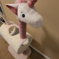 Unicorn Cat Scratcher Toy