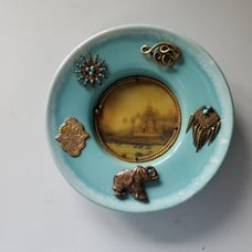 Vintage Home Decor Plate