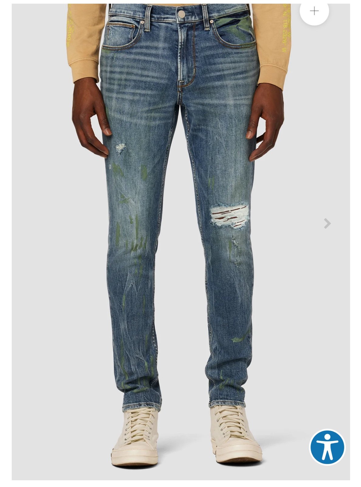 Hudson Zack Skinny Jeans, Size 31, NWT