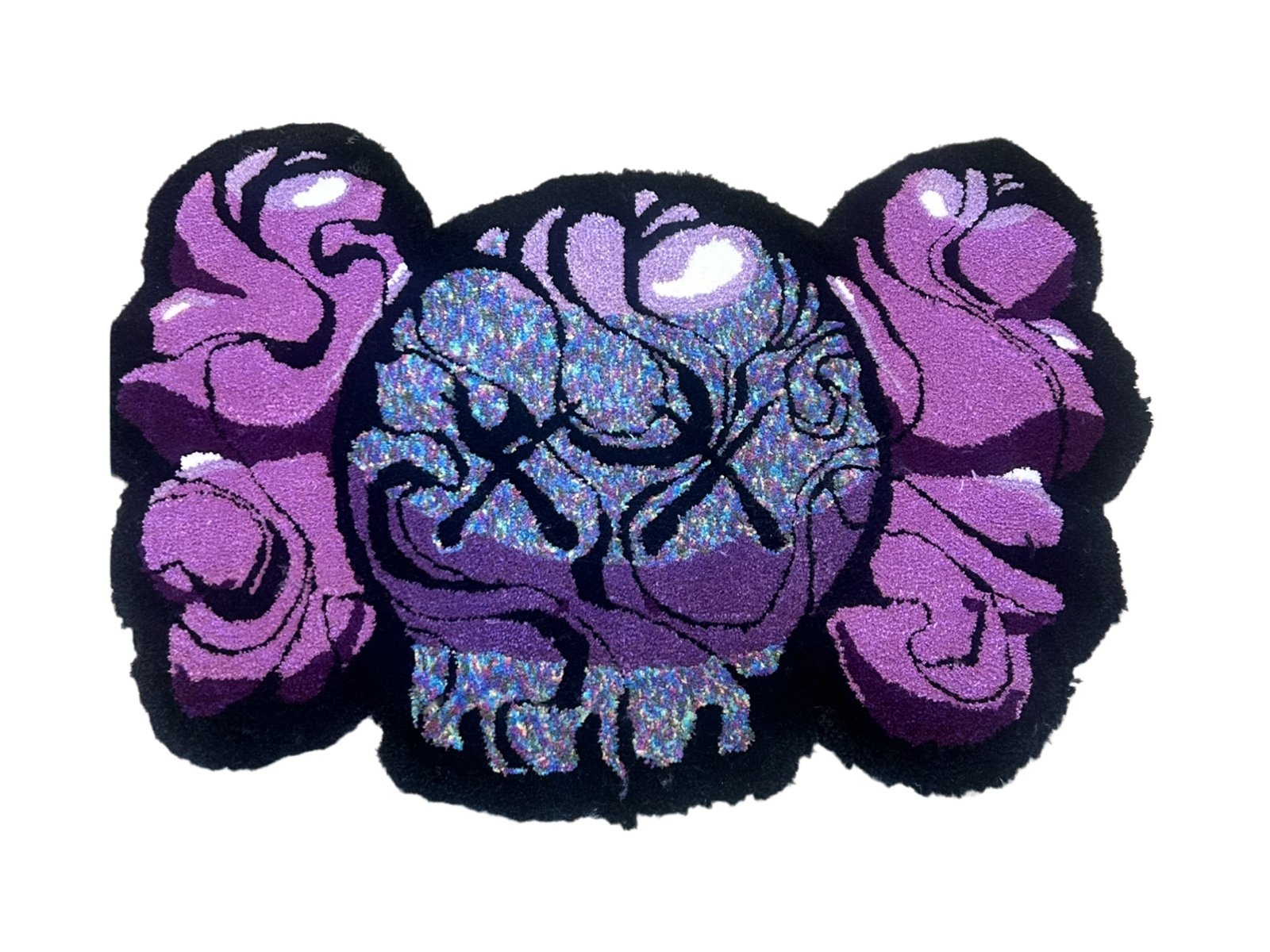 Berry kaws rug