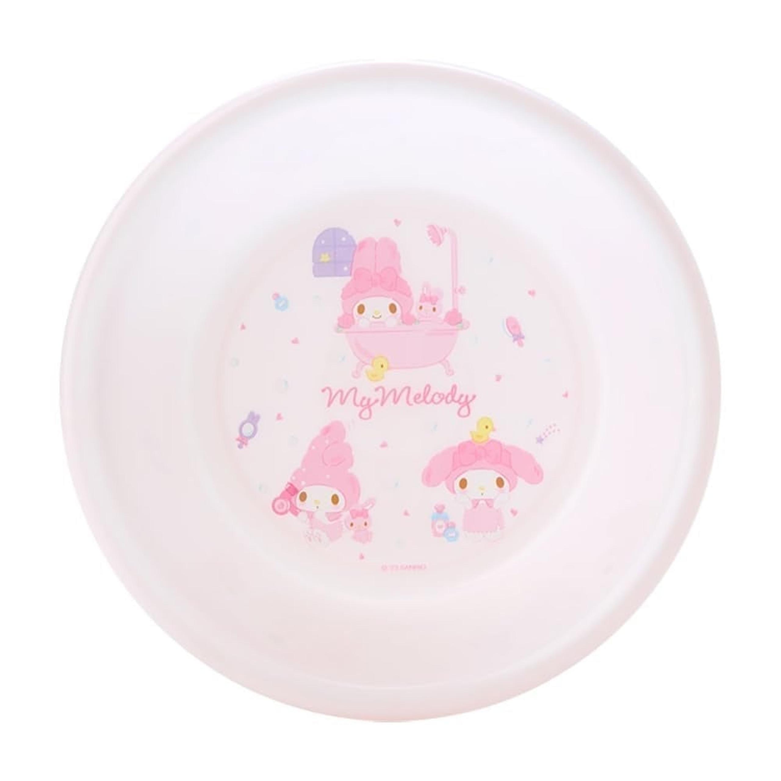 Sanrio Japan My Melody Hot Water Bucket Pail Bath Bowl Washbasin