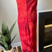 Vintage 90s city triangles sparkly asymmetrical hem dress <3