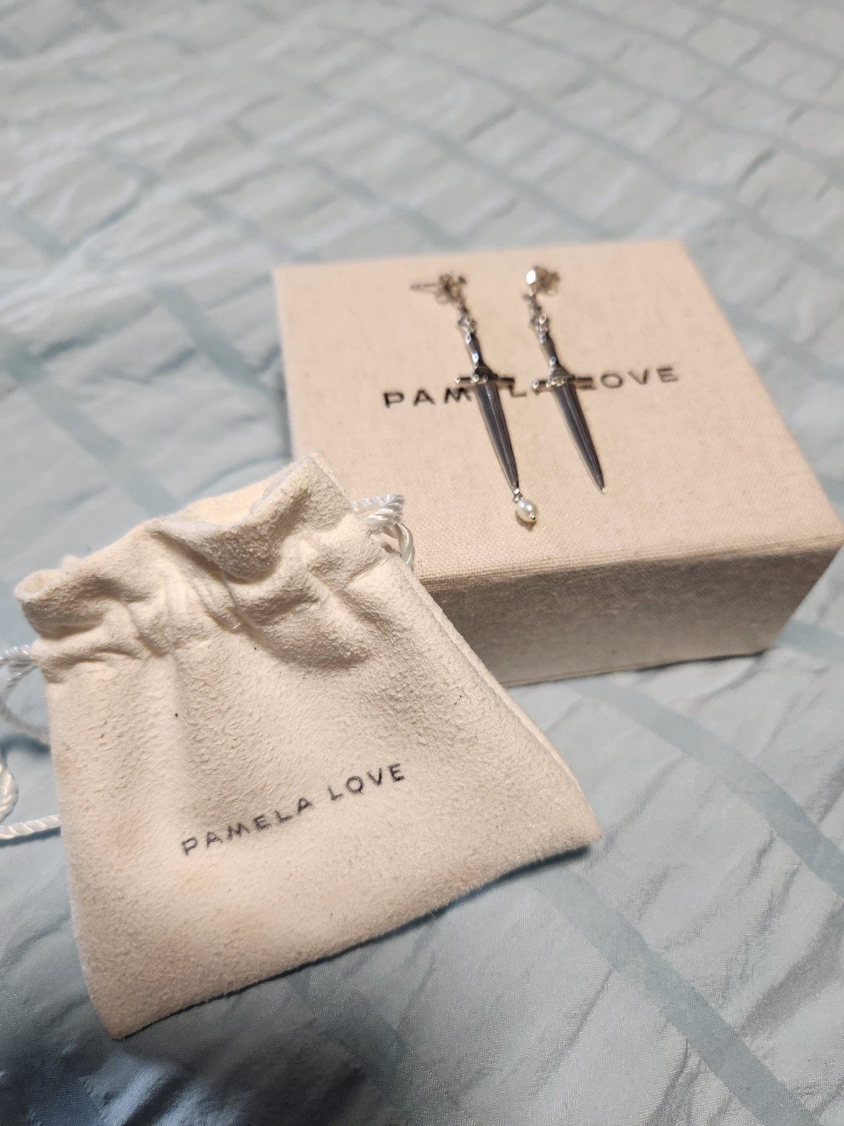Pamela Love Dagger Earrings