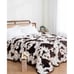 Cow print King Size Multicolor Blanket NWT (SALE)