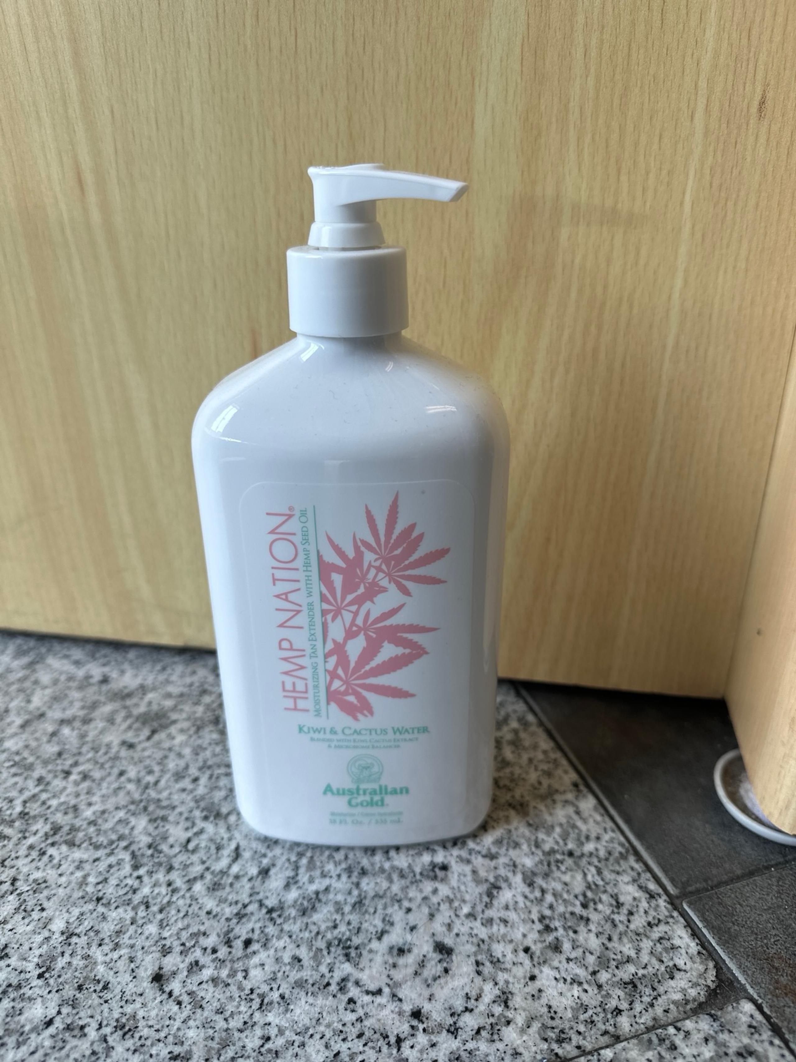 hemp nation kiwi and cactus water moisturizer new - Australian Gold