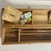 Vintage fly fishing NFT rods with case and accessories