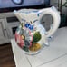 Vintage Italian vase painted