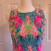 NWT Lilly Pulitzer Mila Shift Dress in Multi Reflections Engineered, Size 00