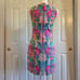 NWT Lilly Pulitzer Mila Shift Dress in Multi Reflections Engineered, Size 00