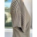Maeve Cap Sleeve Women's Wrap Top Olive with Black Stripes NWT Size XL