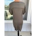 Maeve Cap Sleeve Women's Wrap Top Olive with Black Stripes NWT Size XL