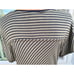 Maeve Cap Sleeve Women's Wrap Top Olive with Black Stripes NWT Size XL