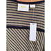 Maeve Cap Sleeve Women's Wrap Top Olive with Black Stripes NWT Size XL