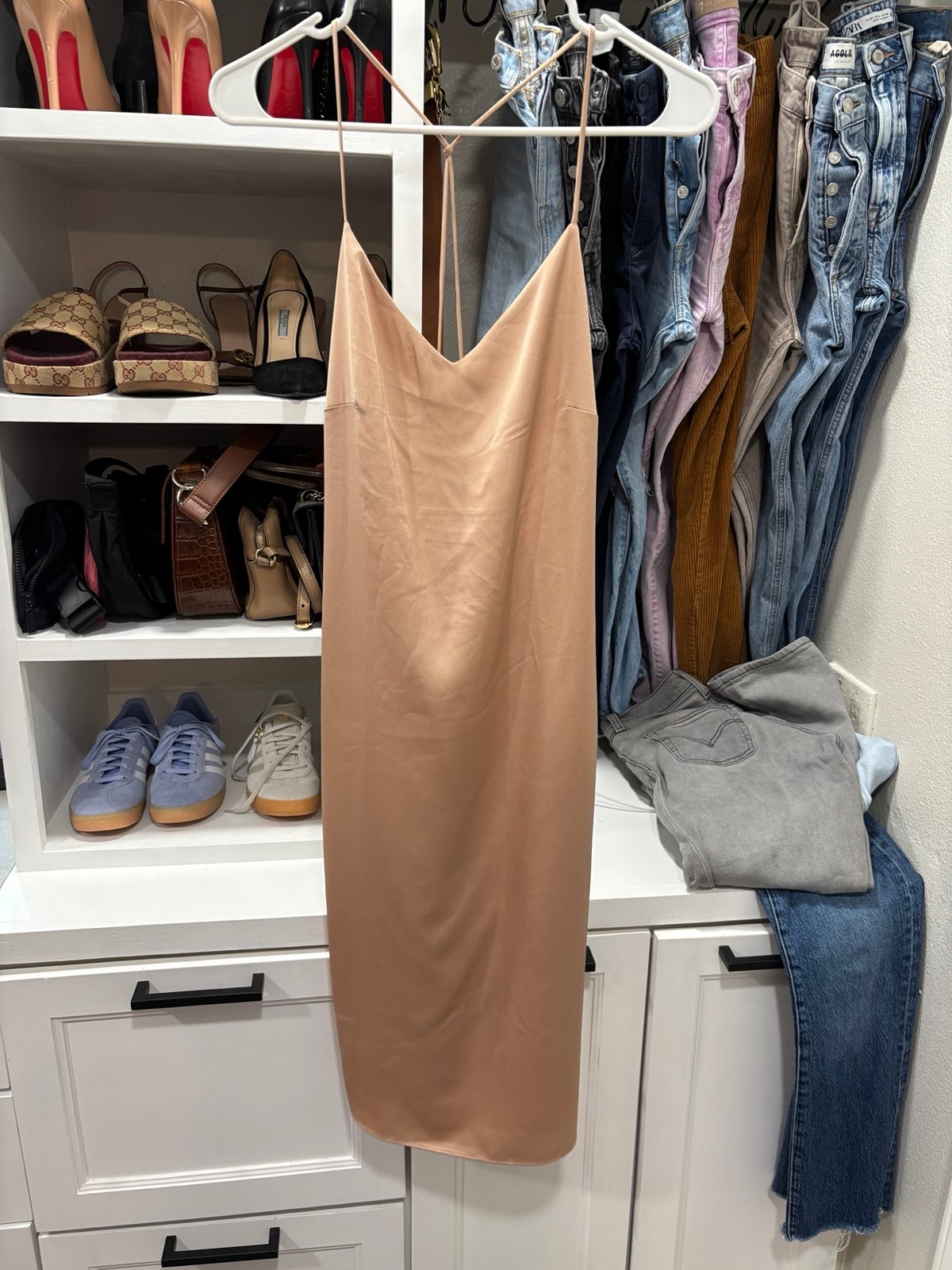 Satin dress