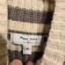 PETER SOM Collective Sweater M Oversized Striped Turtleneck Mockneck