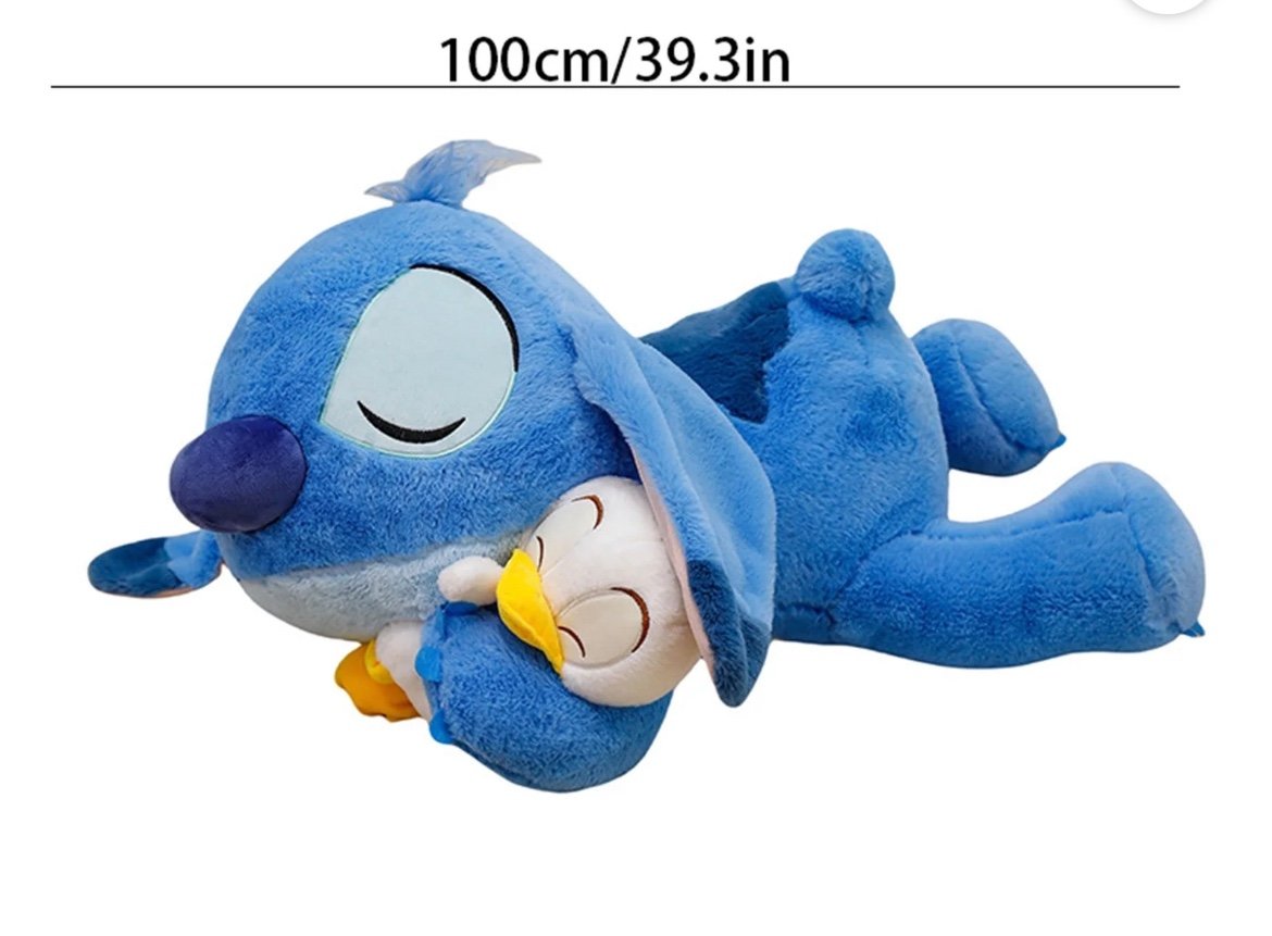 Soft Stitch Huggable Plush Pillows, Holding A Duck Doll,