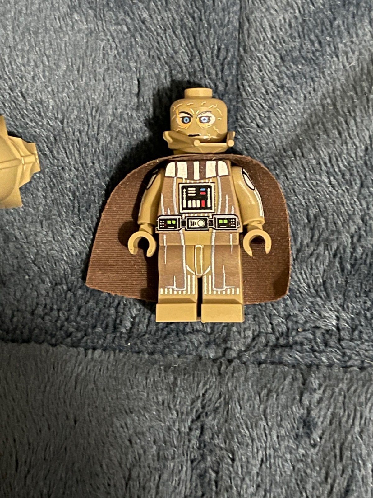 Custom Dark Tan Lego Darth Vader popular Prototype