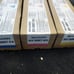 Lot of 3 brand new Sharp brand toner cartridges. MX-60NT Magenta, Yellow & Cyan