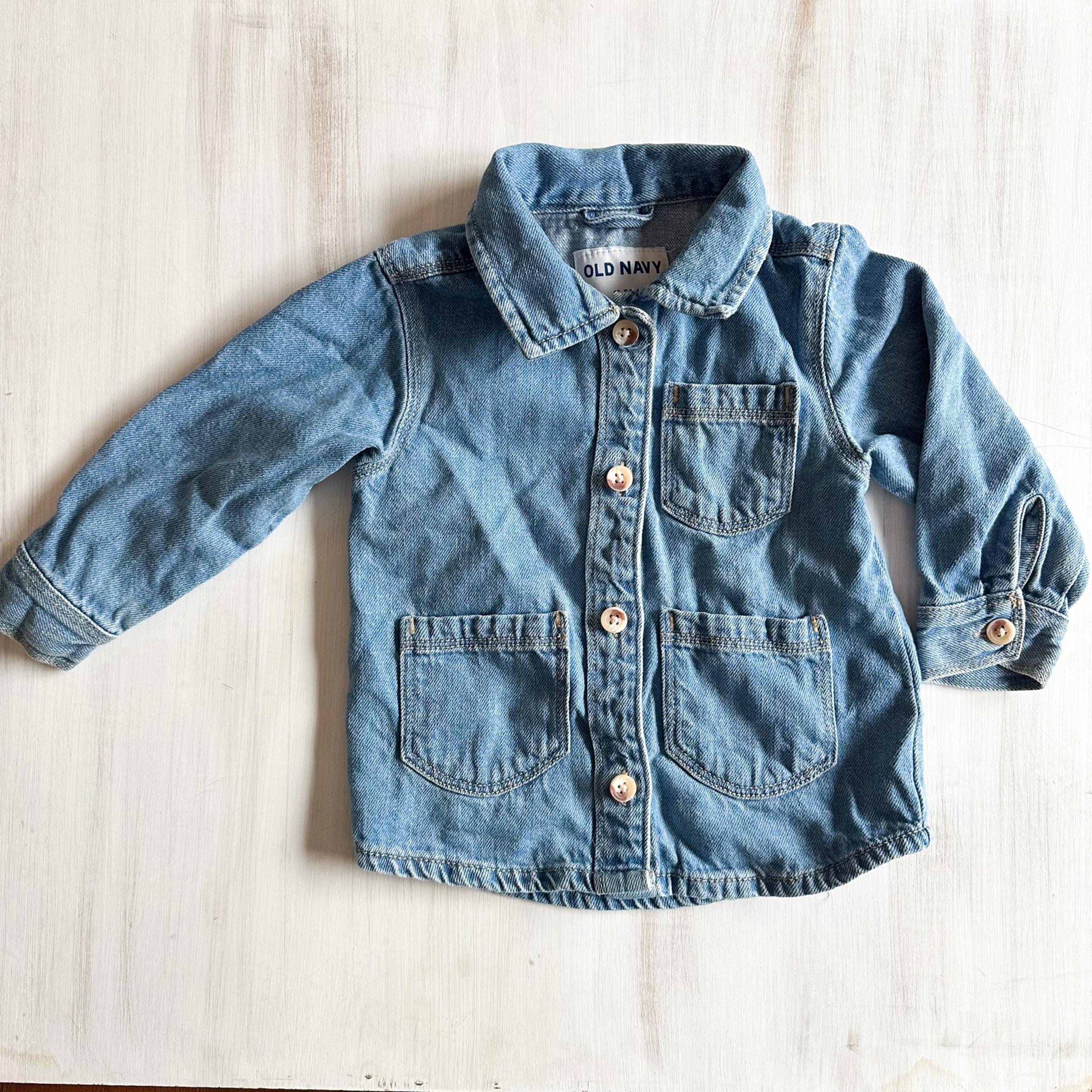 Old Navy denim jacket (size 18-24 months)
