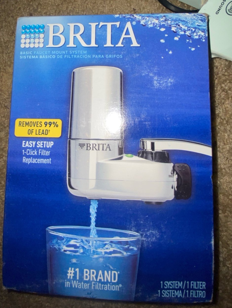 BRITA water faucet mount system