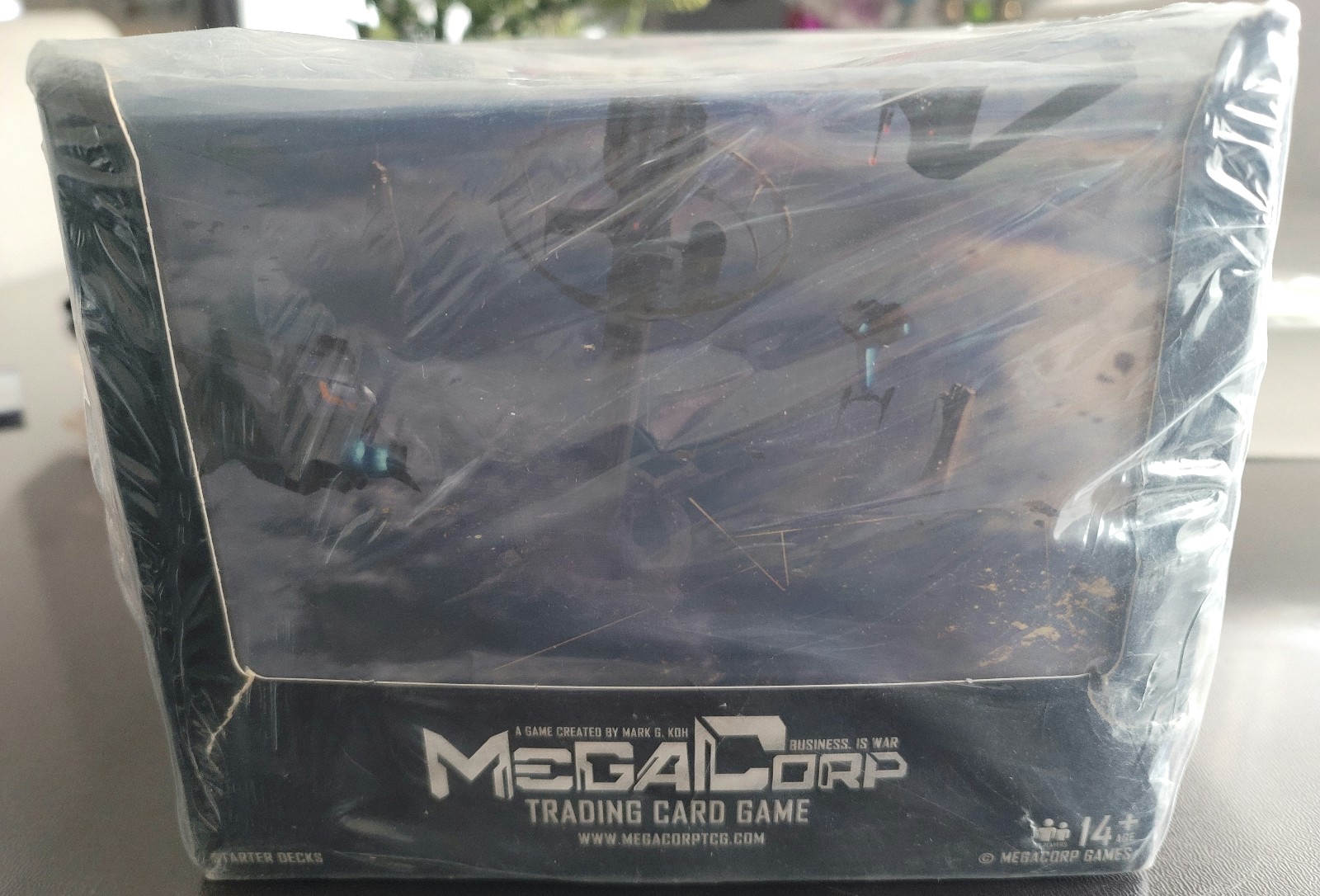MegaCorp Trading Game Display Starter Decks Box New Glass Man Raammaa Incarnate