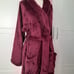 NEW M/L Victoria's Secret Short Cozy Robe in Kir