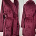 NEW M/L Victoria's Secret Short Cozy Robe in Kir