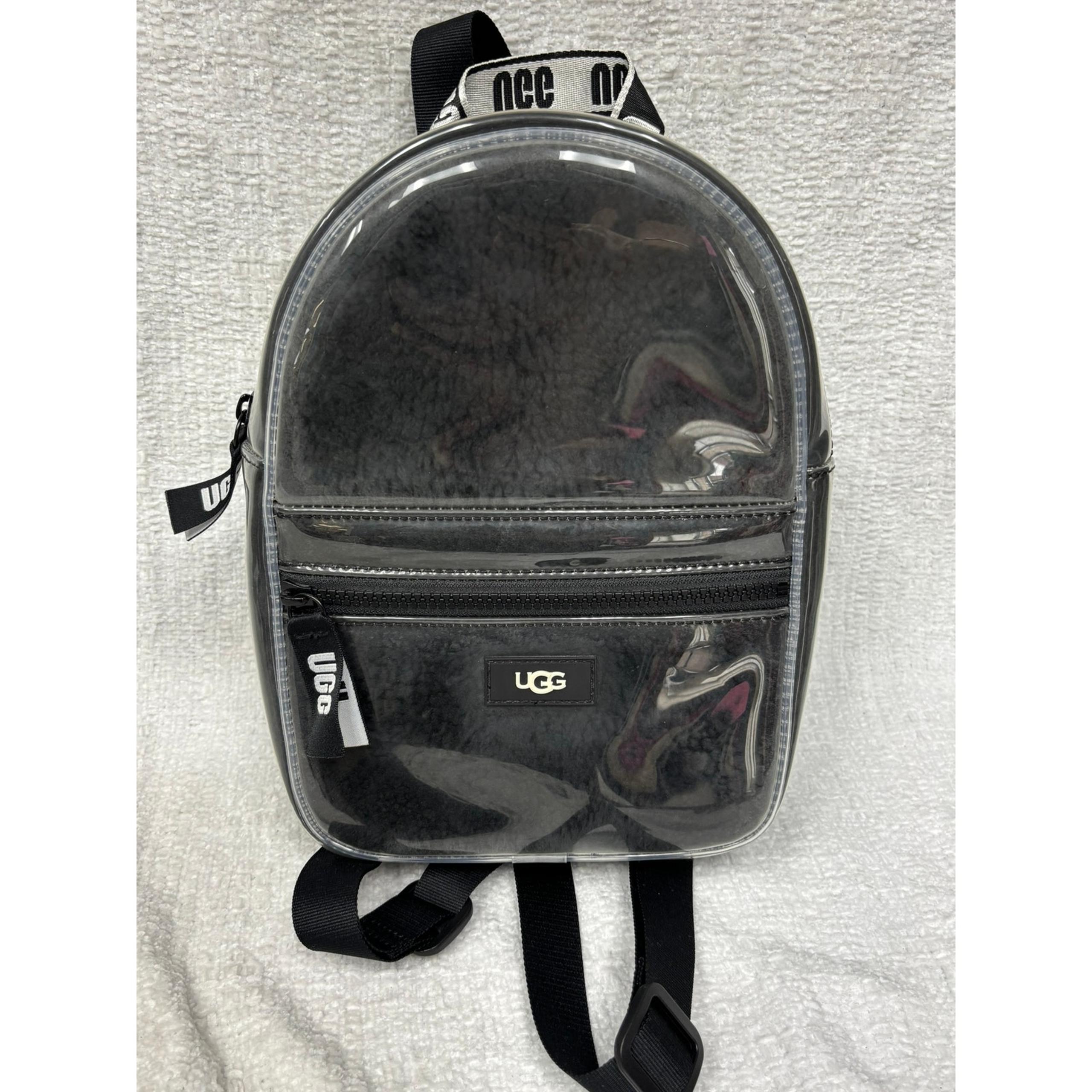 Ugg Black Dani II Mini Clear Backpack #58743