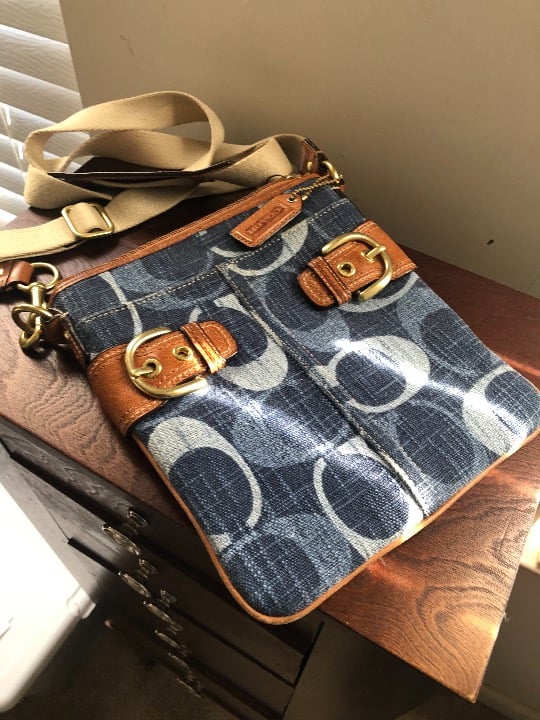 Vintage Coach Crossbody Bag
