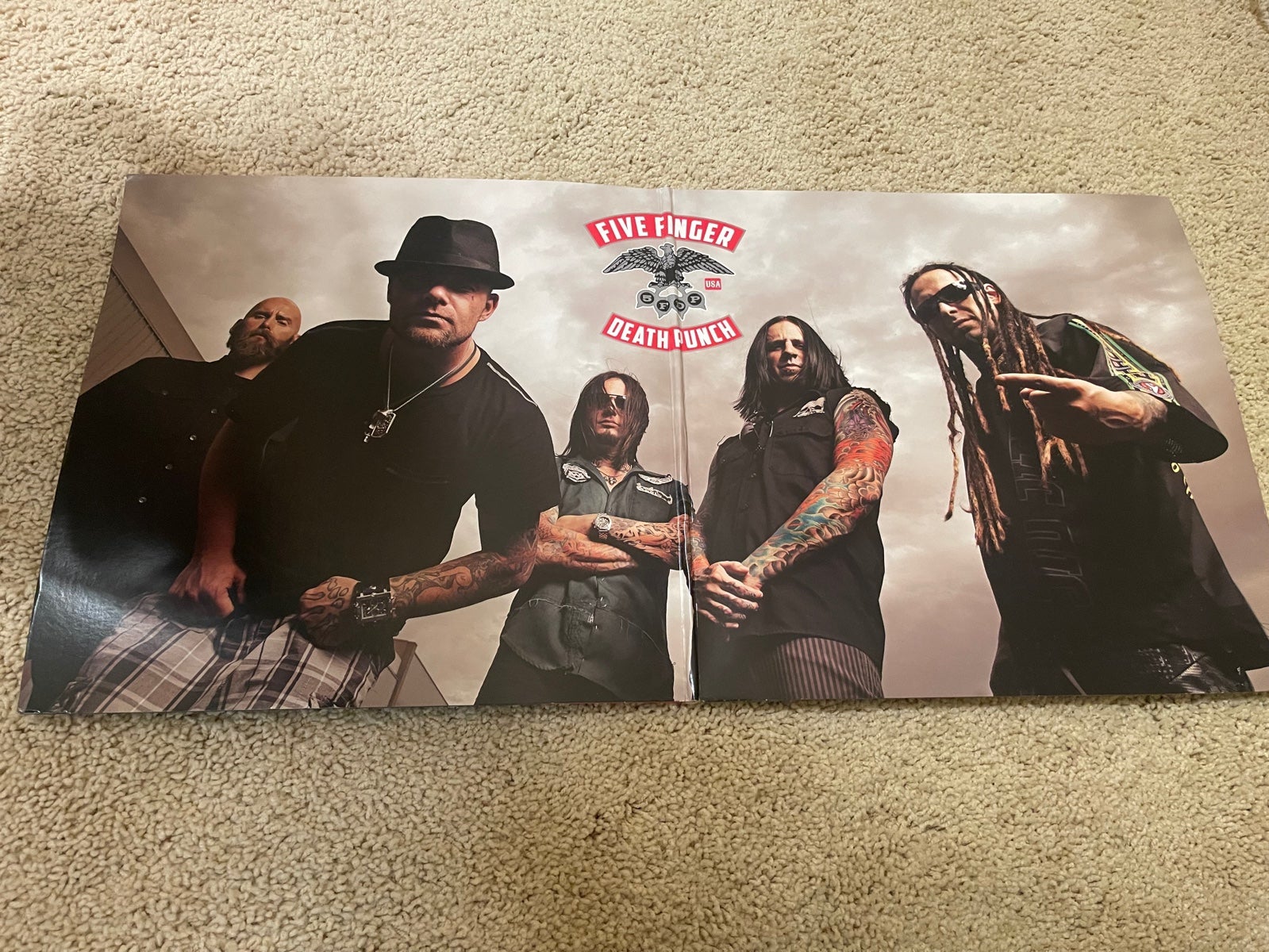 Bundle of 2 Five Finger Death Punch Vinyl(one still sealed vol shops 2 )