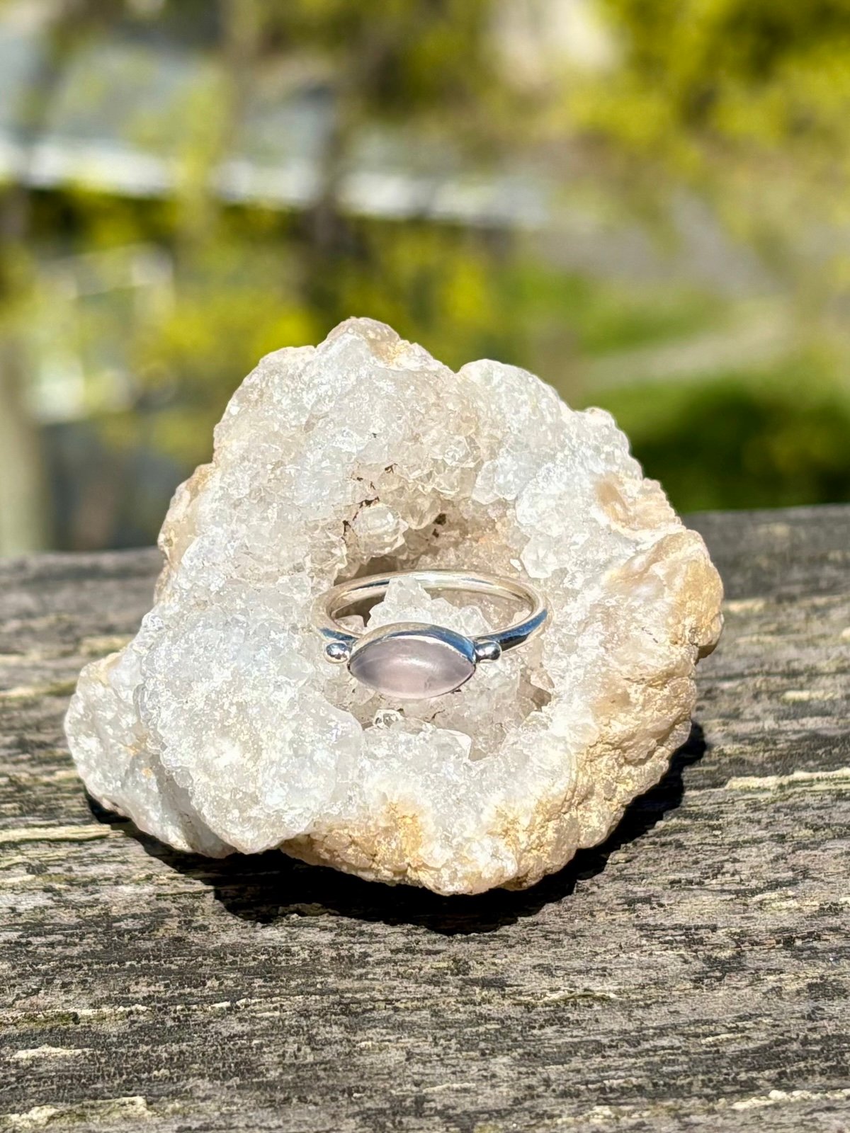 Rose Quartz Ring