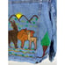 Alpaca Connection Big Alpaca Embroidery Denim Jacket Trucker Size XL Button Up