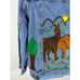 Alpaca Connection Big Alpaca Embroidery Denim Jacket Trucker Size XL Button Up
