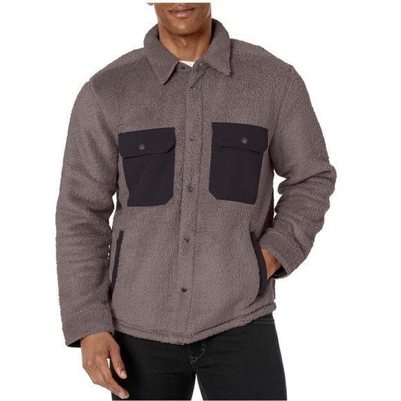 NWT 178 Outerknown Men's Standard Skyline Shirt Jacket Color: GalaxyXL