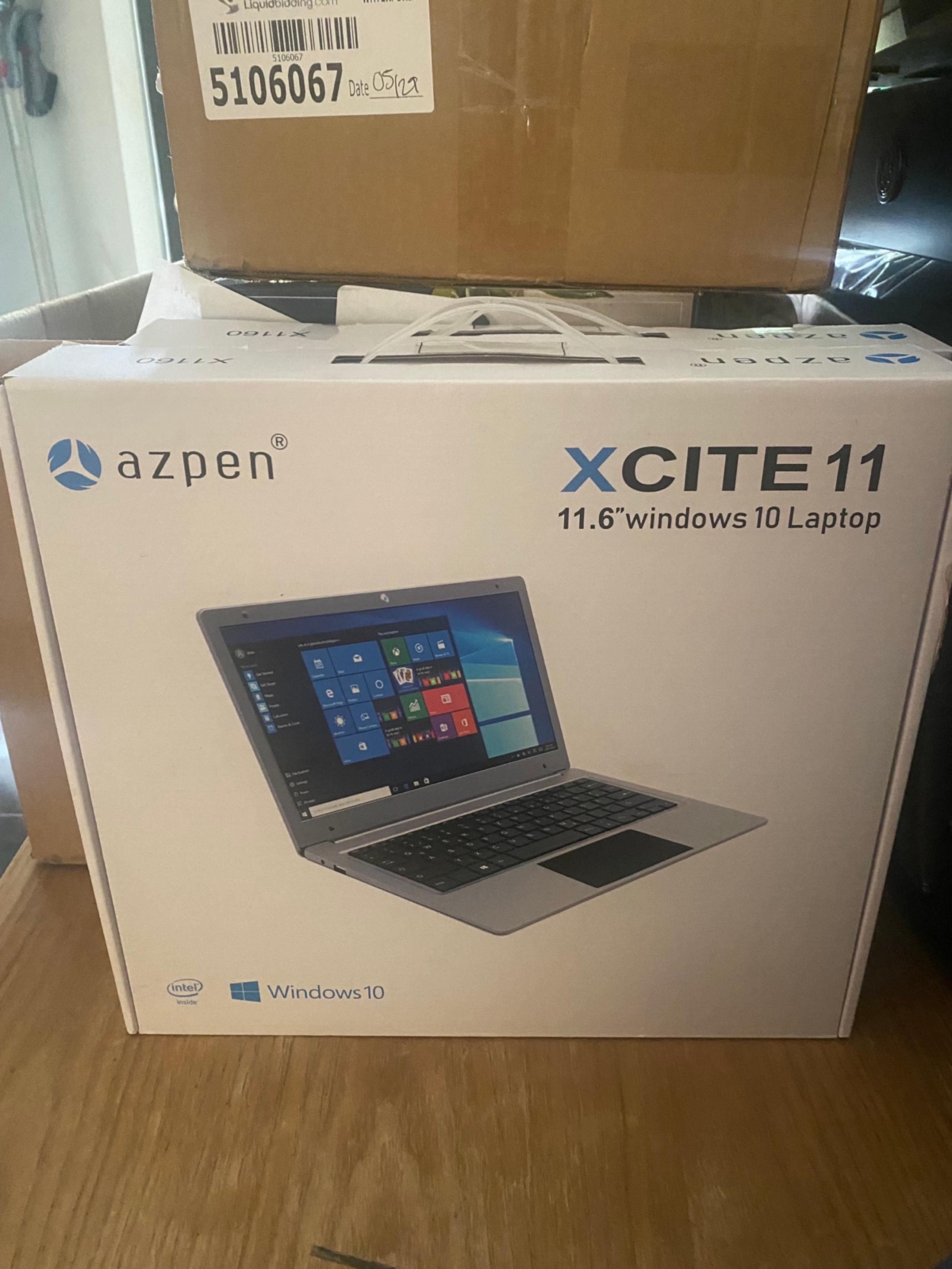 Azpen Xcite X1160 11.6 Inch Laptop with HD Display 4GB RAM & 64GB Storage Win 10