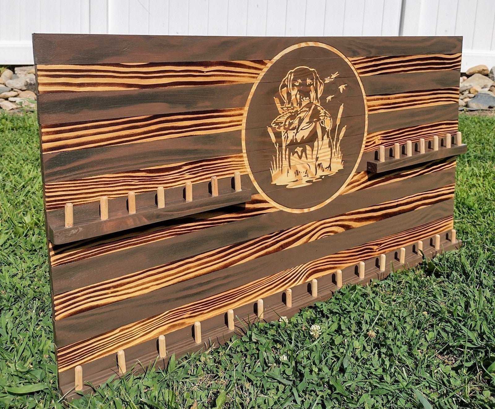 Duck Call Holder - 36x20 Inches - High Quality - Handmade Hunting Gift