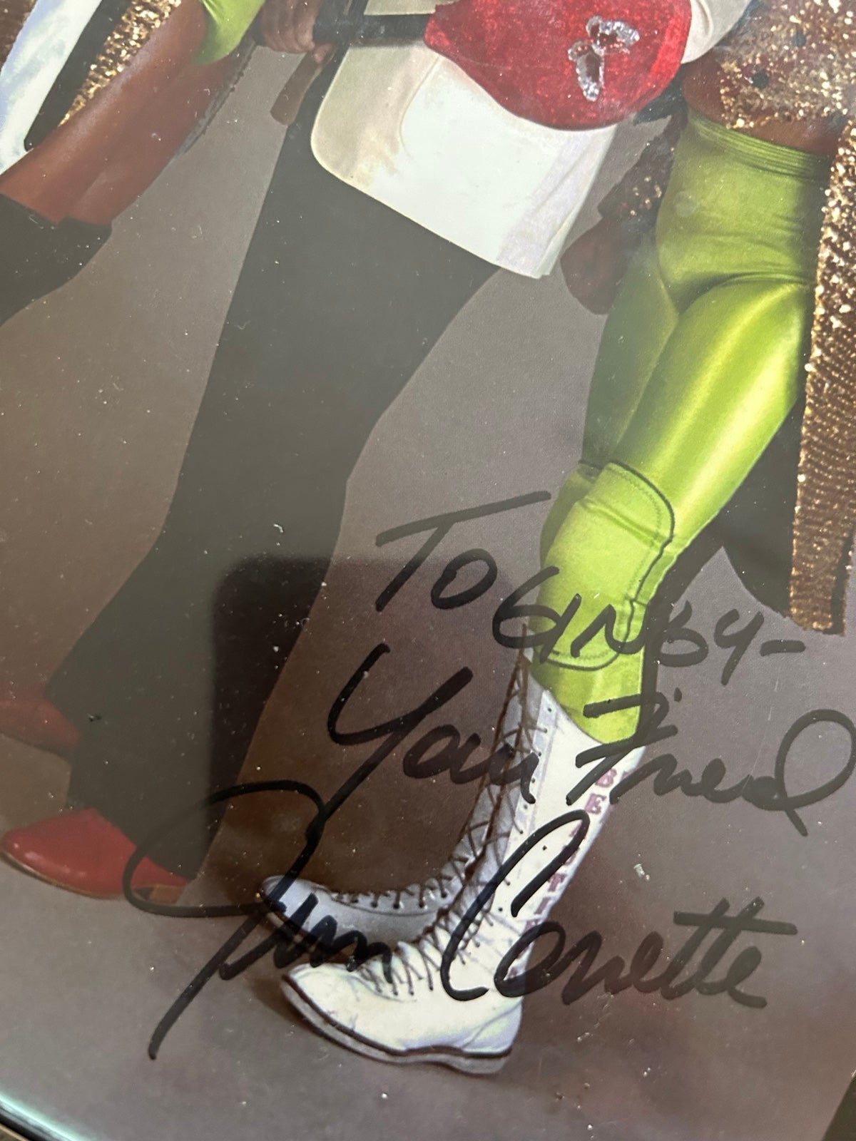 Wwe Jim Cornette Autograph Picture