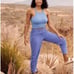 Athleta Arrival Pants in Dark Adonis Blue Womens Size 6, NWOT!