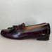 Vintage Bally of Switzerland Brisbane Tassel Loafer Burgundy Men 8.5 Wmns 10.5