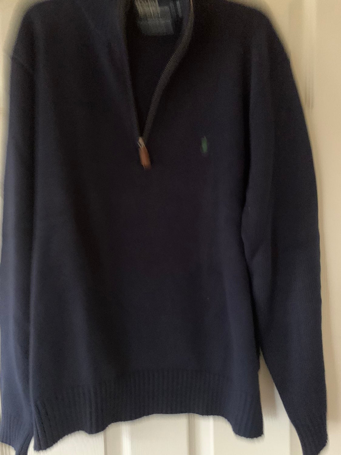 Polo Ralph Lauren 1/4 zip Sweater sz M