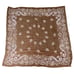Number (N)ine Silk Scarf Light Brown