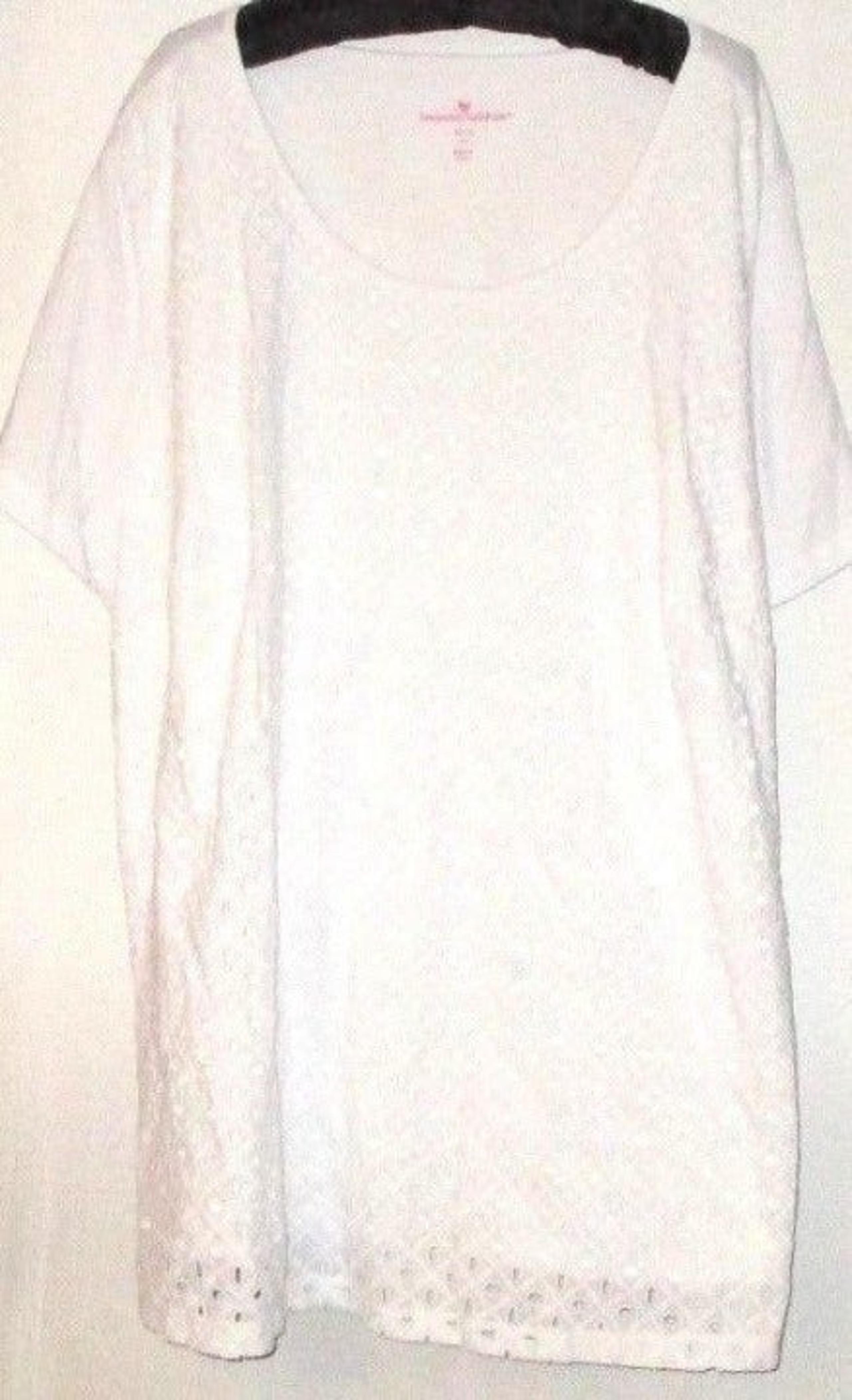 WOMEN WITHIN LACE LOOK TOP SIZE 22/24