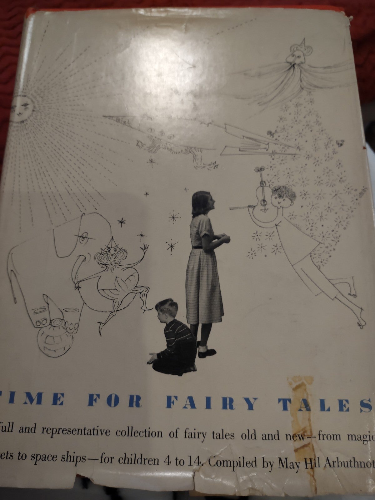 1952 TIME FOR FAIRY TALES OLD AND NEW May Hill Arbuthnot Scott Foresman 1st Ed