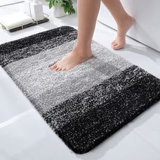 Luxury Bathroom Rug Mat, Extra Soft and Absorbent Microfiber Bath Rugs, Non-Slip