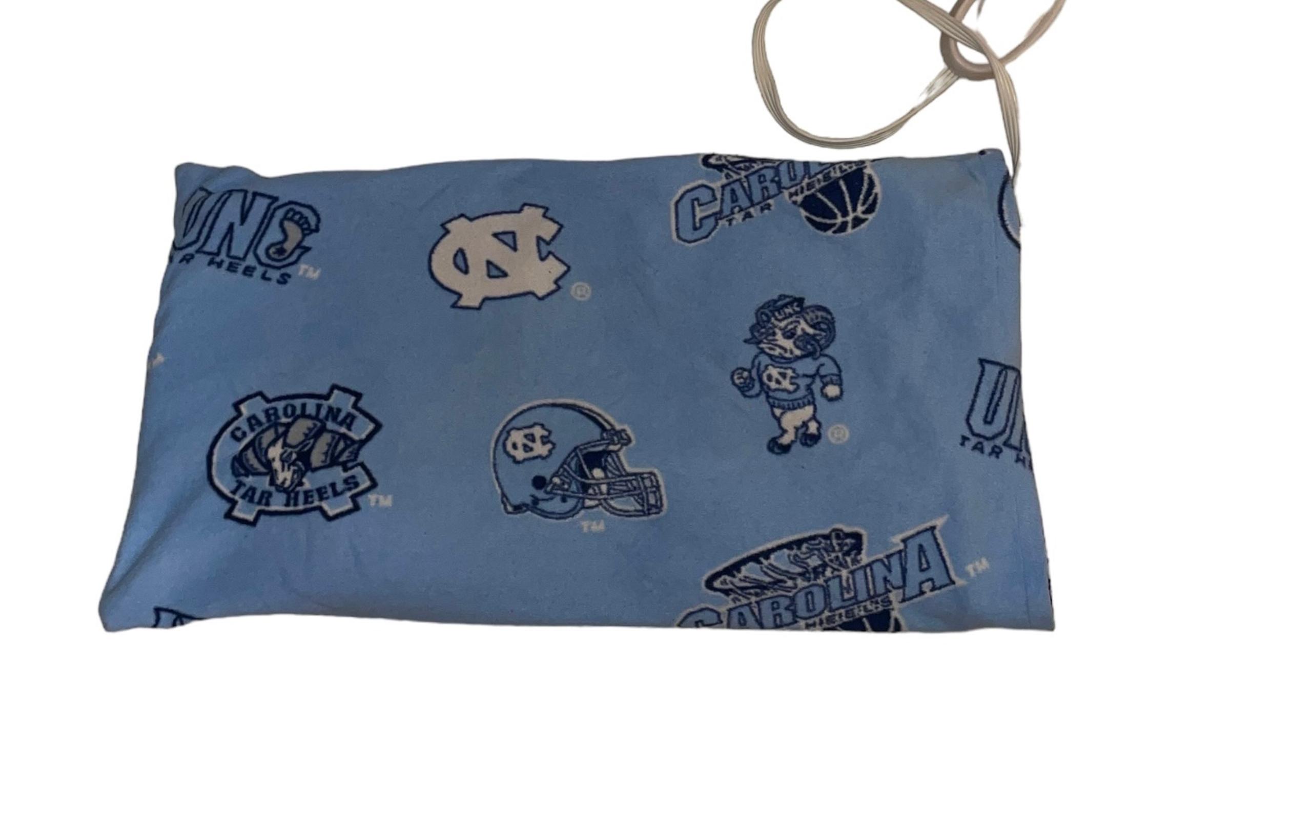UNC Tarheels Handmade Cover Sunbeam Heating Pad 23.5 x 10.5”