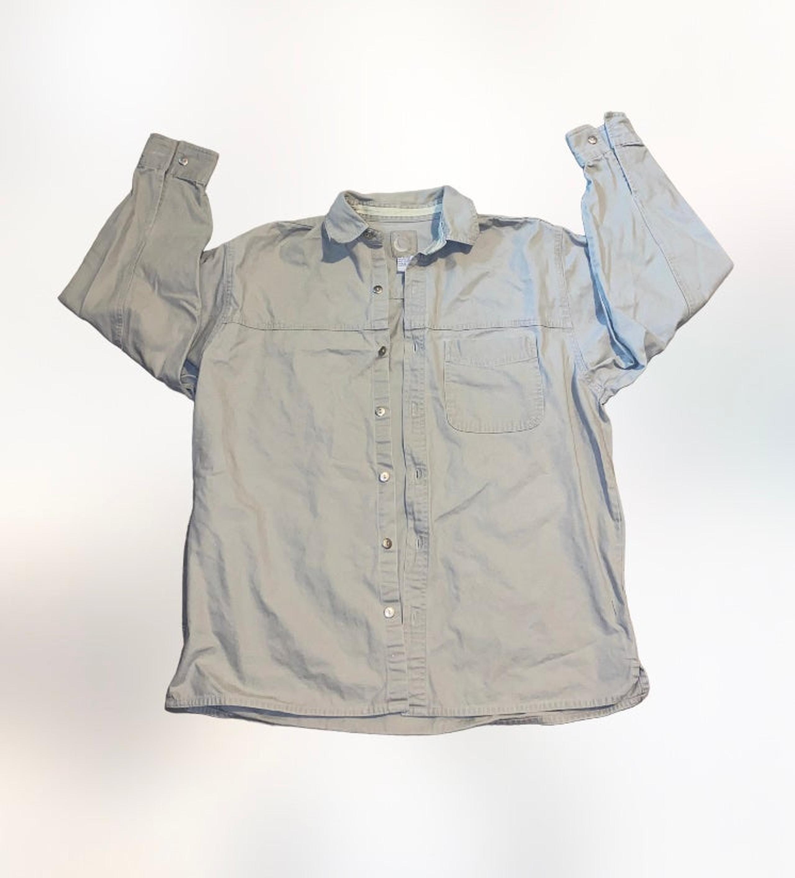 VTG 1998 Marlboro gear button down pocket work cargo shirt mens m carhartt