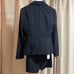N-line Setup Suit for Job Hunting and Entrance Ceremony, Size 5, Dark Navy Plain, AOYAMA