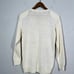 Vintage Marisa Christina Handknit Holiday Sweater Easter White - L