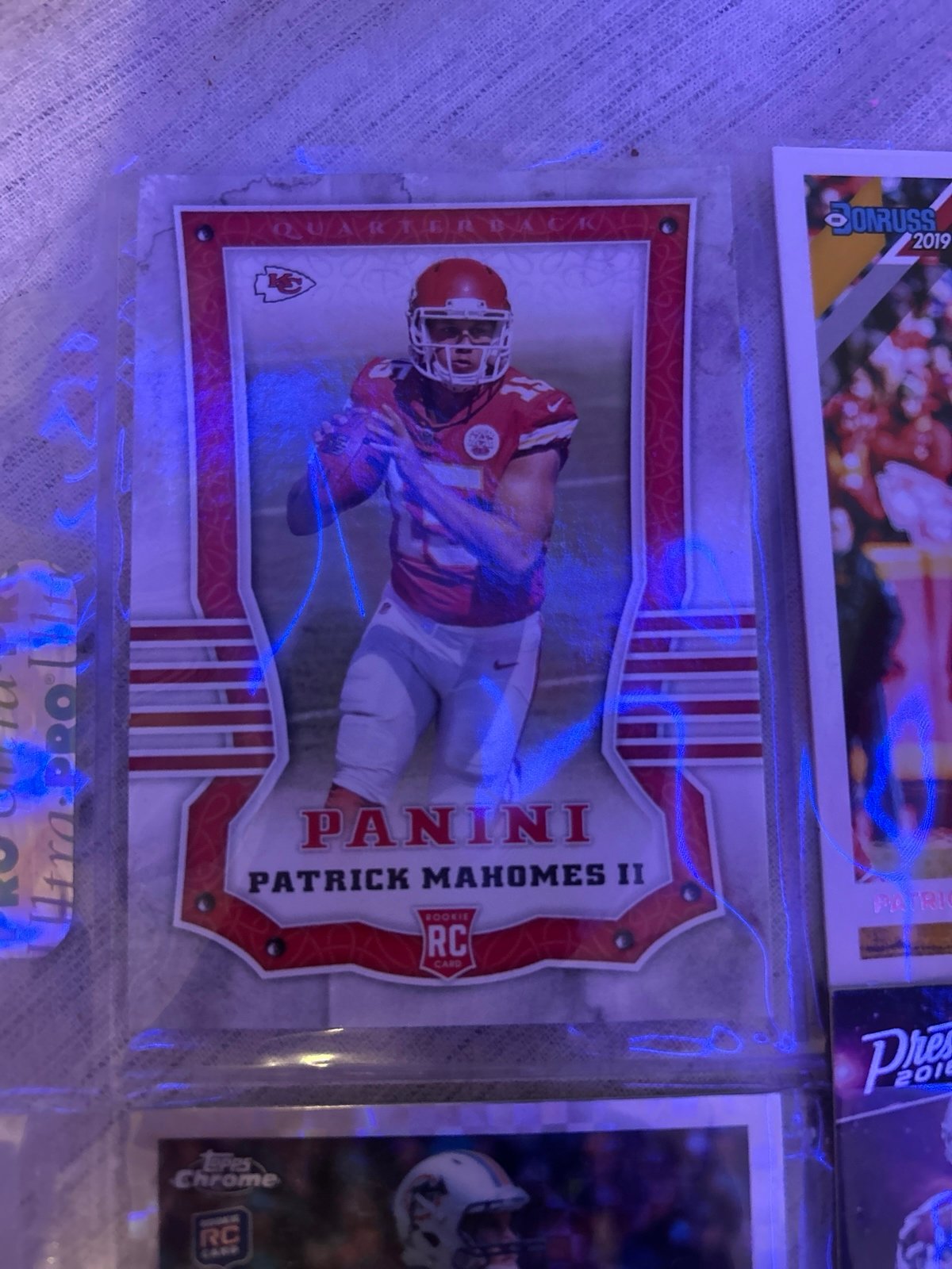 2017 Panini Patrick Mahomes RC #104 PSA 10 Rookie Kansas City Chiefs