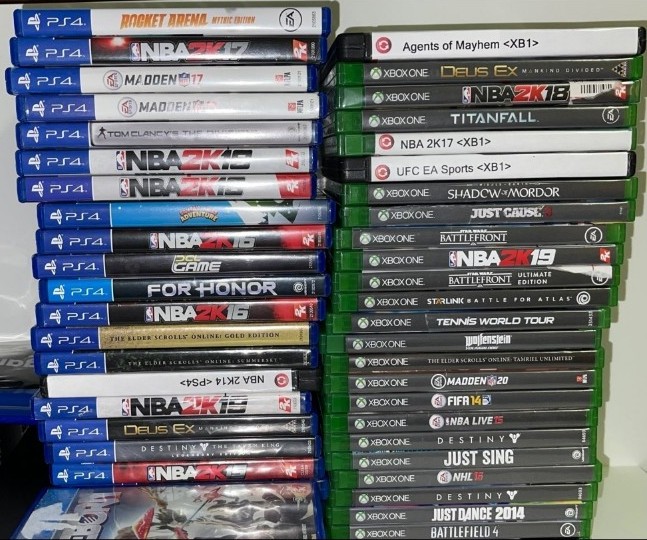 Playstation 4 and Xbox One Games